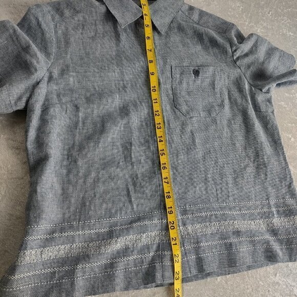 Norton McNaughton Petites Linen Cotton Blend Baby Blue 2pc Pants Suit Size PM - Picture 8 of 16